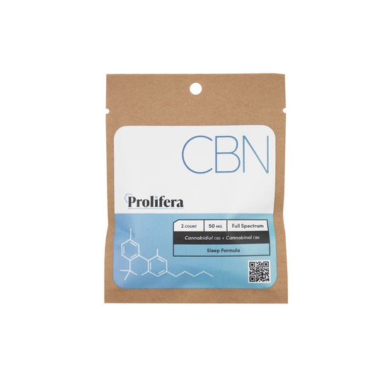 CBN Prolifera Instant Relief Tablets The Hemp Farmacy 2 Count 