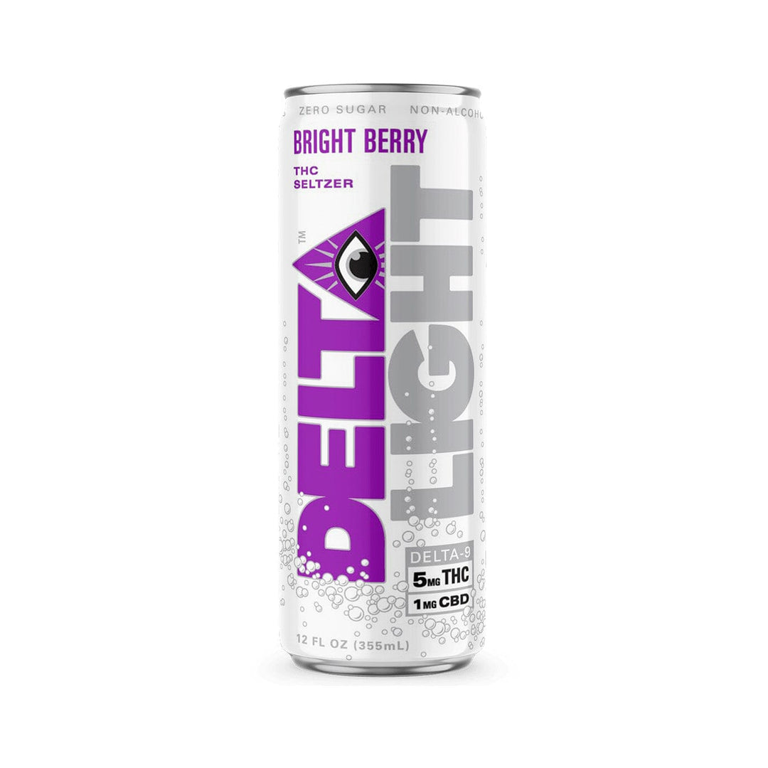 Delta Light Delta 9 CBD Seltzer The Hemp Farmacy Bright Berry zero-sugar non-alcoholic alternative