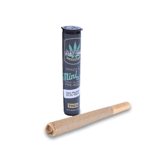 Gary Payton Legacy Farms Grade A THCa Flower Flower The Hemp Farmacy Mini Pre-roll 