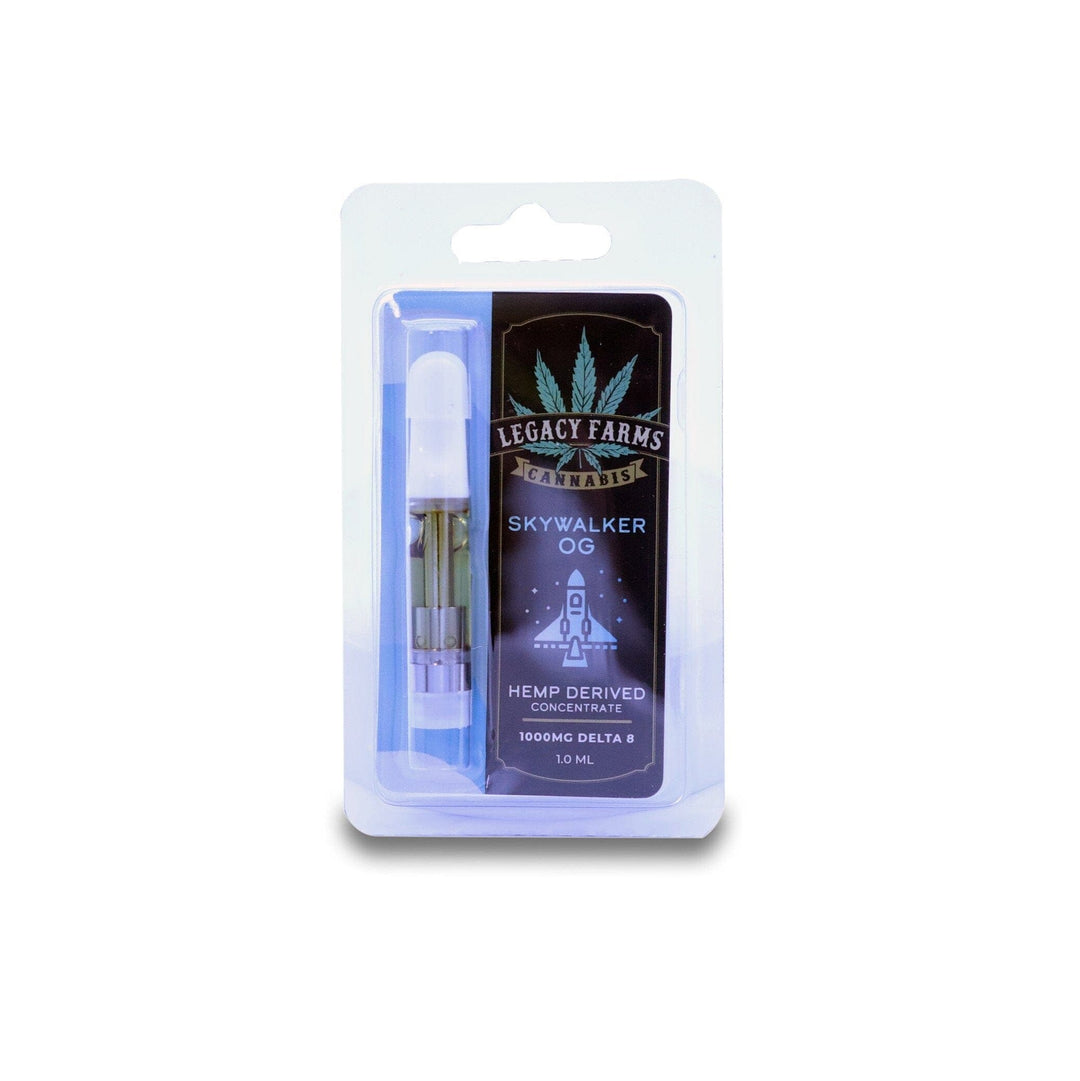 Skywalker OG Legacy Farms Delta 8 Cartridge Smokeable The Hemp Farmacy 