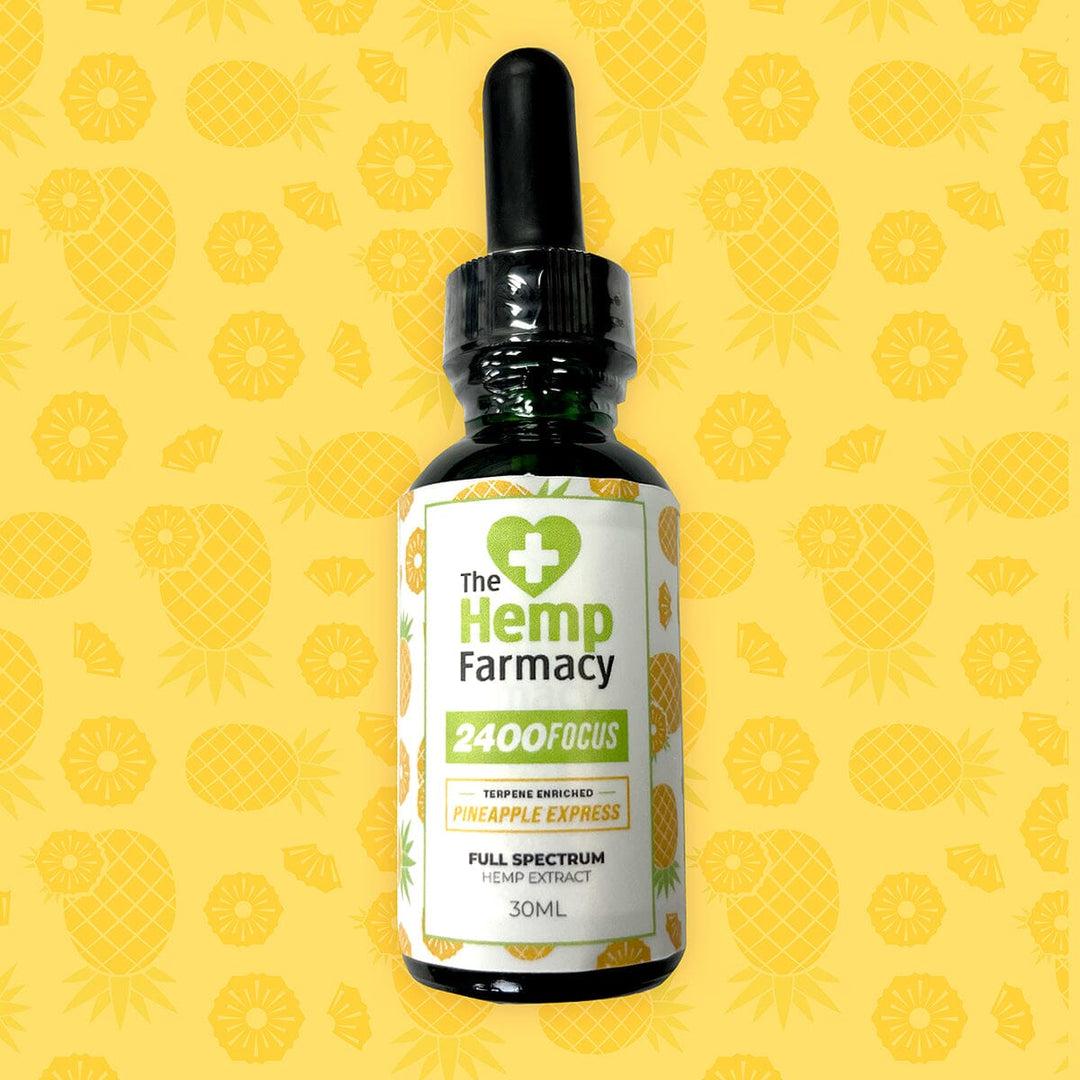 Hemp Farmacy | 2400 Focus | Tincture | Pineapple Express Terpenes Tincture Hemp Farmacy 